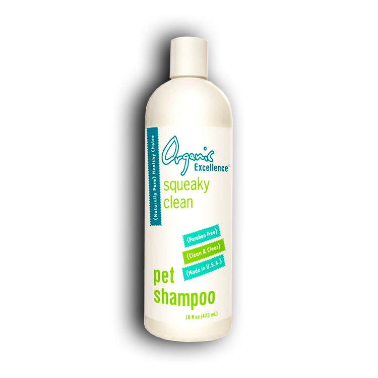 Organic excellence - Squeaky clean pet shampoo