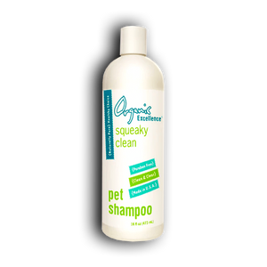 Organic excellence - Squeaky clean pet shampoo