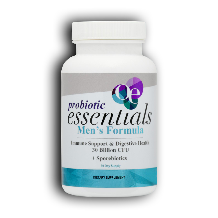Organic Excellence essentials-Men's Formula probiotic +sporebiotics x 30caps
