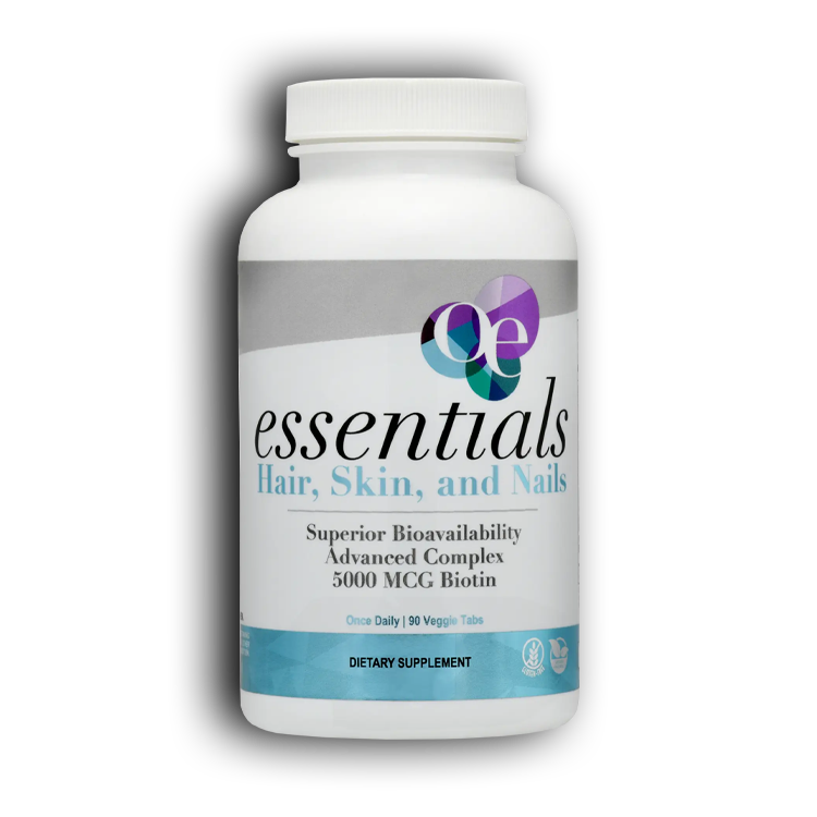 Organic Excellence essentials-Hair, skin& nails 5000 mcg biotin x 30 tab