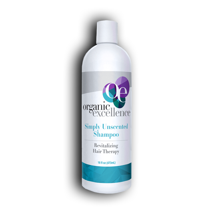Organic Excellence -Simply unscented shampoo revitalizing hair therapy x 473 ml
