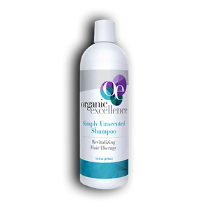 Organic Excellence -Simply unscented shampoo revitalizing hair therapy x 473 ml