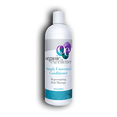 Organic Excellence -Simply unscented conditioner rejuvenating hair therapy x 473 ml
